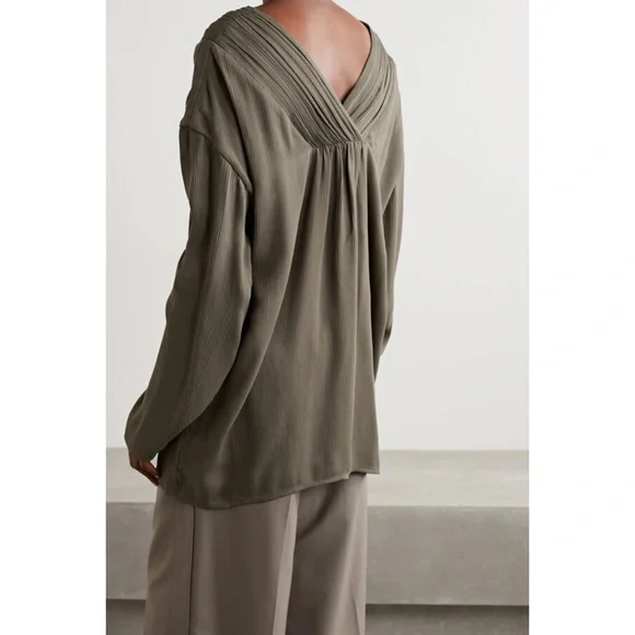 NWT TOVE MARNIE SILK CREPON TUNIC TOP SIZE 8 - Picture 2 of 11